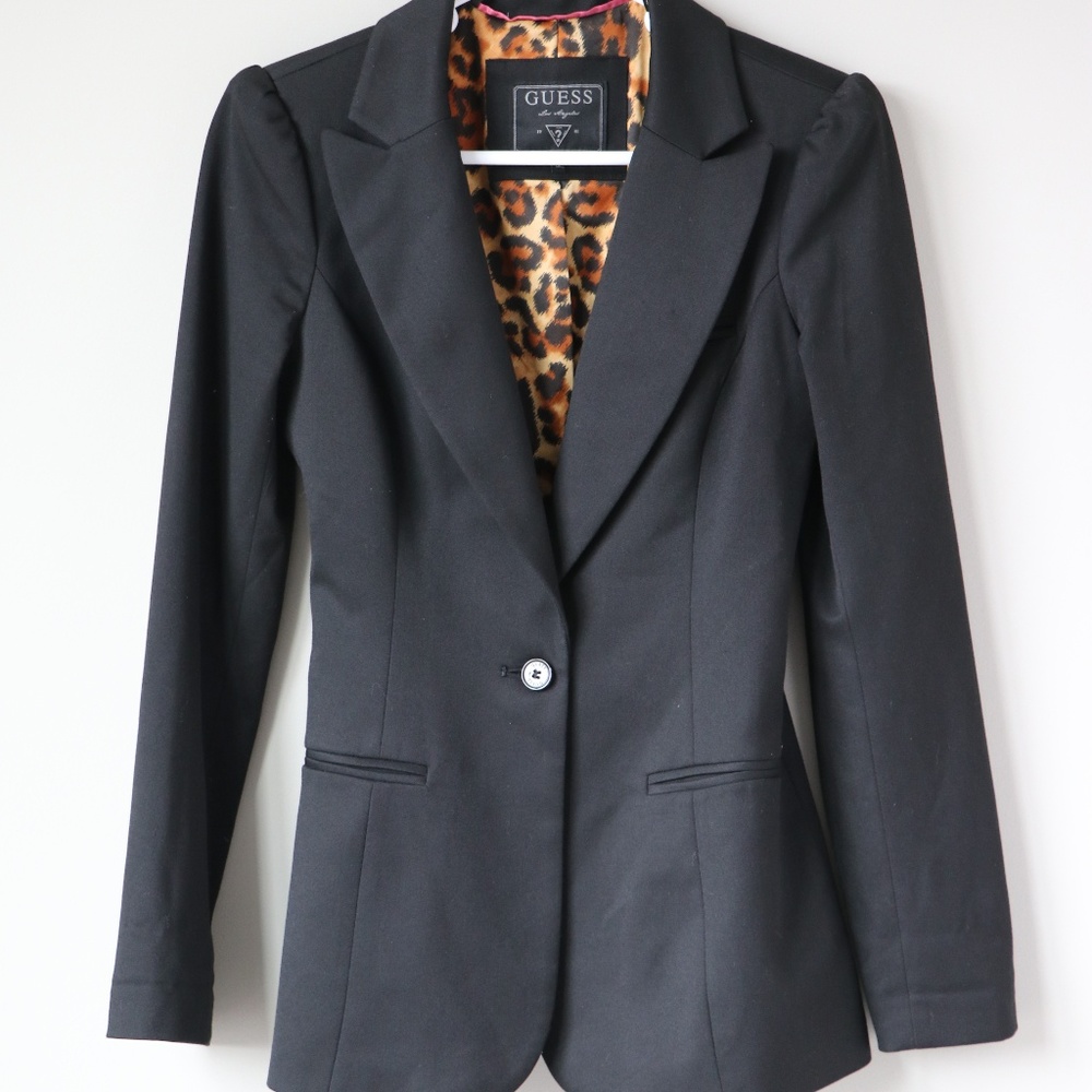 Black Structured Blazer